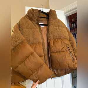 Old navy teddy puffer